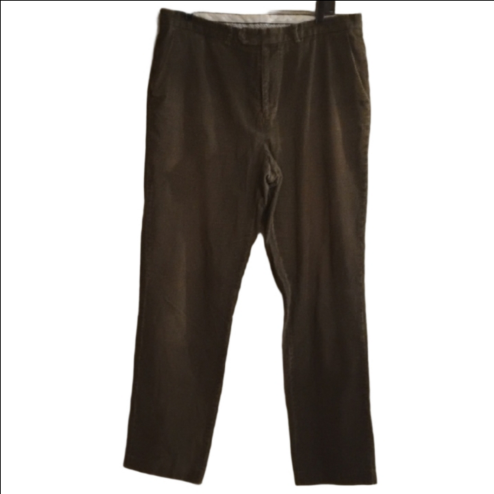 Ralph Lauren Brown Corduroy Pants Classic Style